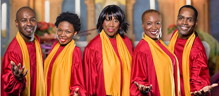 Promofoto von Concierto de Golden Gospel Pearls en Berlín.