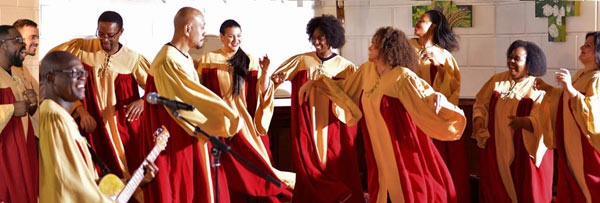 Fotografía promocional de Concierto de Gospel River en París