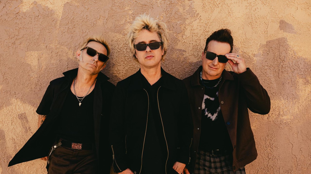 Photographie promotionnelle de Green Day.