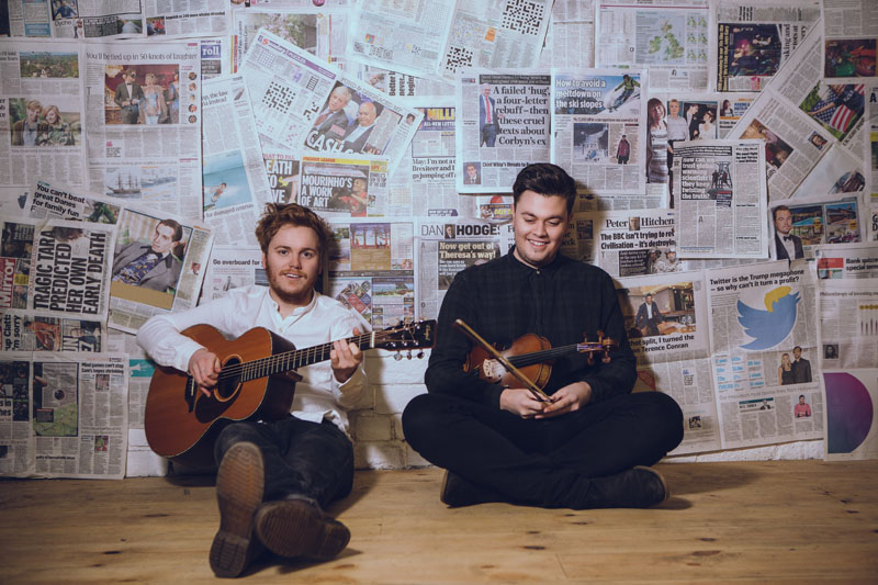 Fotografía promocional de Greg Russell & Ciaran Algar