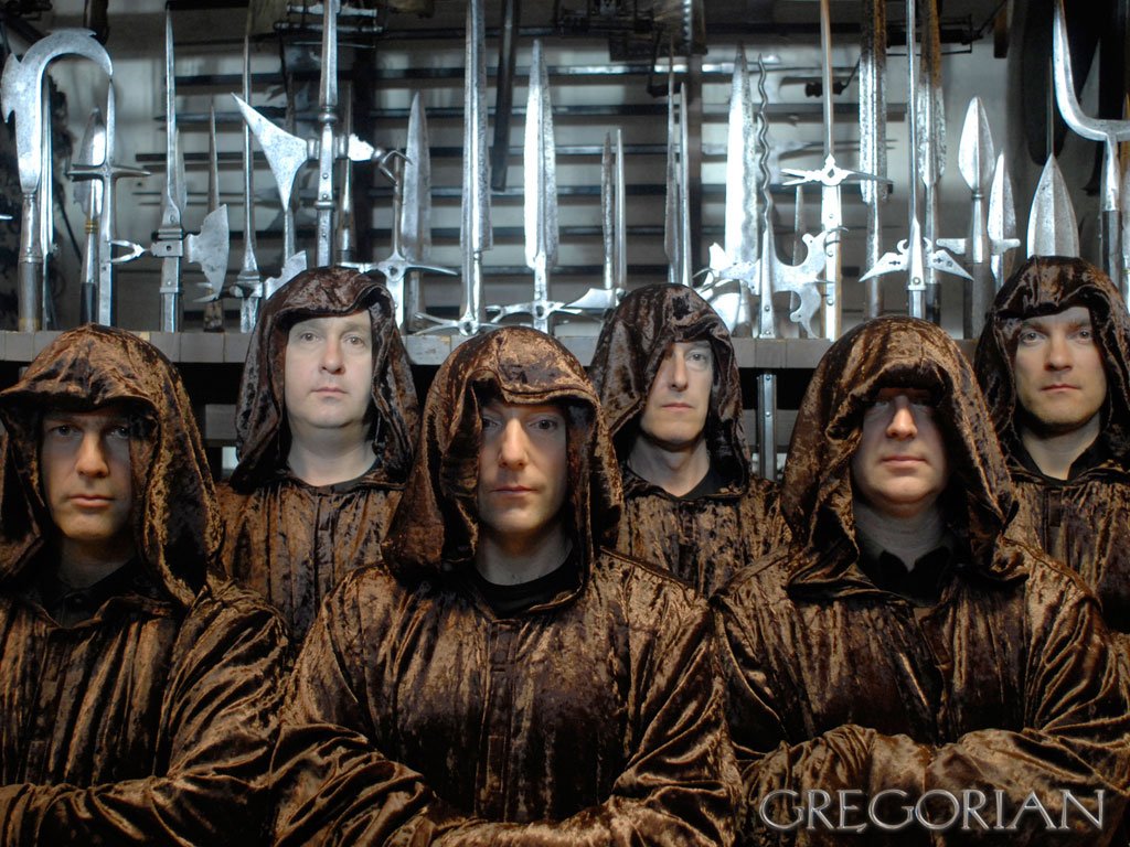 Promotional photograph of Gregorian.