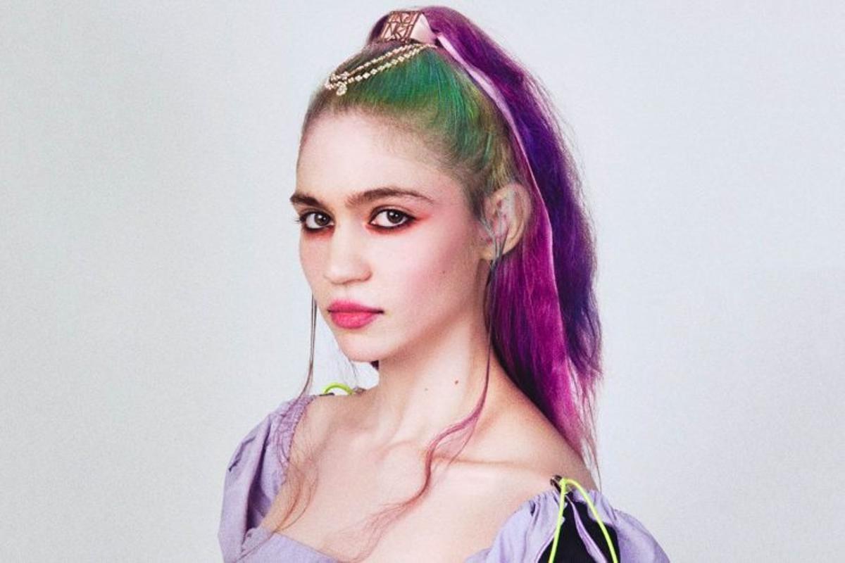 Fotografía promocional de Grimes