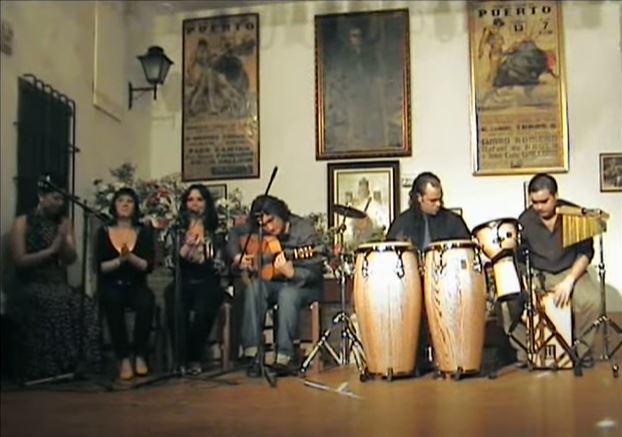 Promotional photograph of Grupo flamenco Al Son De Cadi.