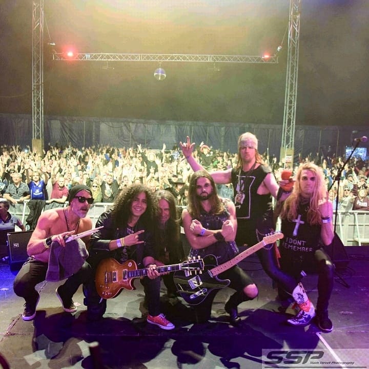 Fotografía promocional de Concierto de Guns 2 Roses en Cardiff