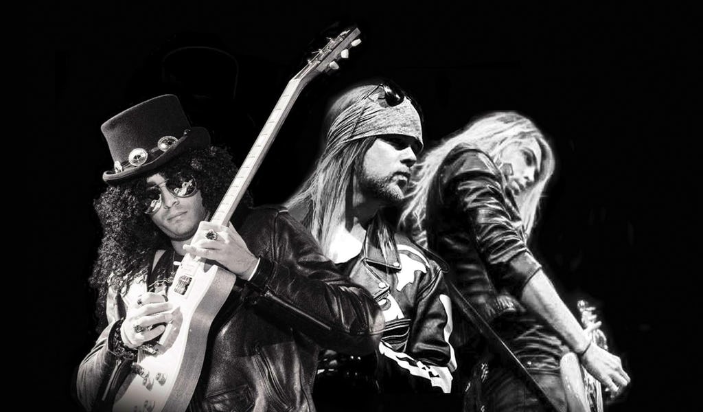 Fotografía promocional de Guns N' Roses Tribute