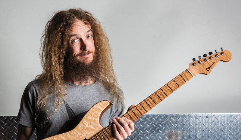 Fotografía promocional de Guthrie Govan