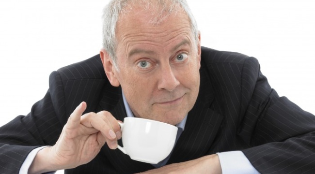 Fotografía promocional de Gyles Brandreth
