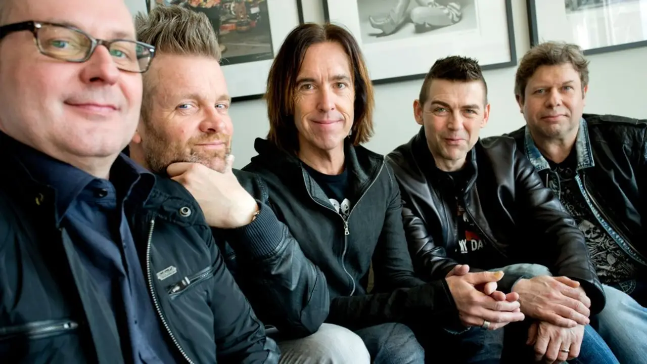 Promotional photograph of Gyllene Tider.