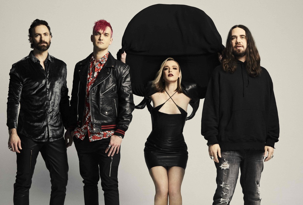 Fotografía promocional de Halestorm