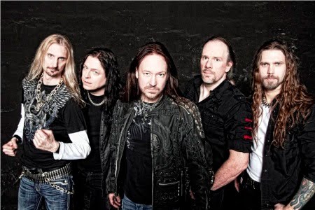 Fotografía promocional de HammerFall