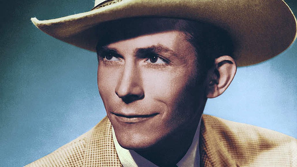 Fotografia promocional de Hank Williams.