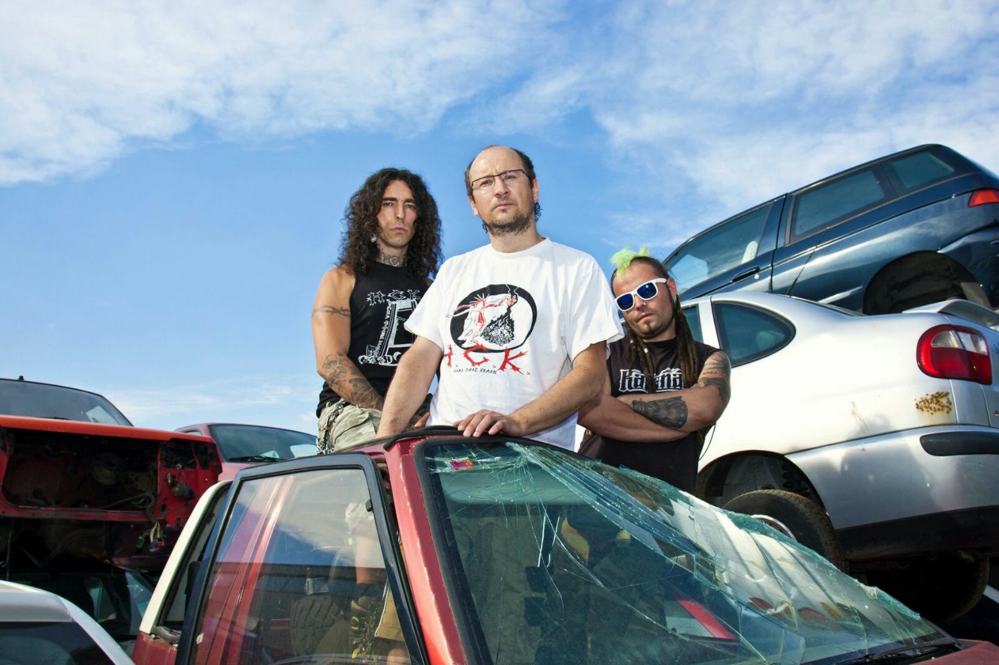 Fotografía promocional de Hard Core Krash