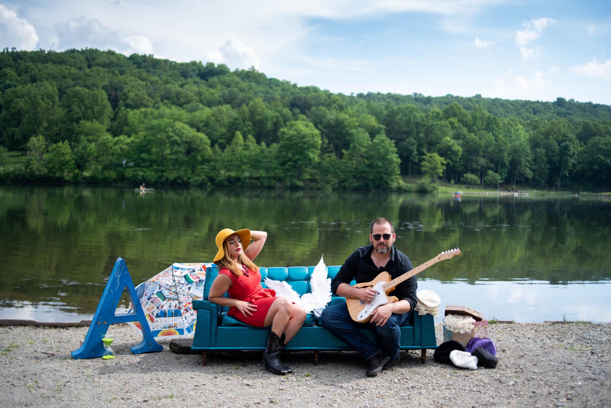 Fotografia promocional de Hayley & Josh.
