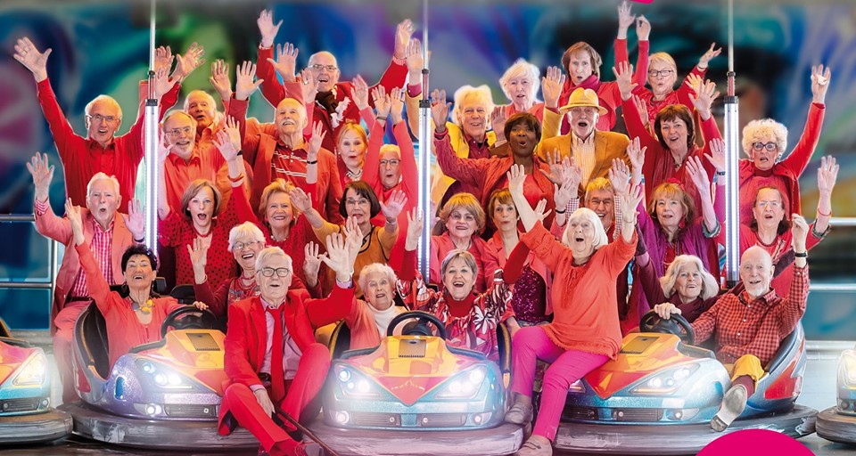 Promofoto von Concierto de Heaven Can Wait Chor en Frankfurt (Oder).