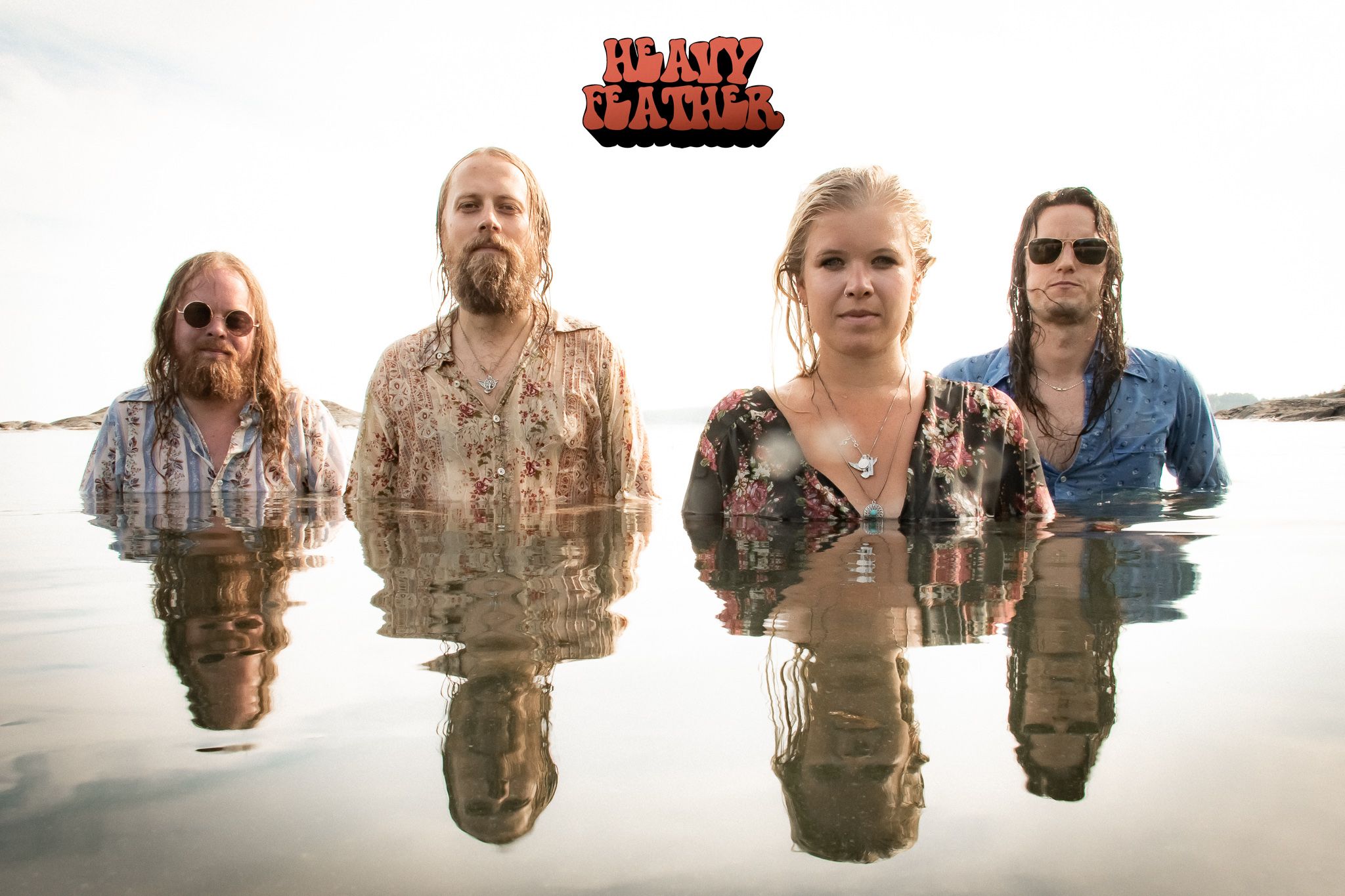 Promofoto von Heavy Feather.