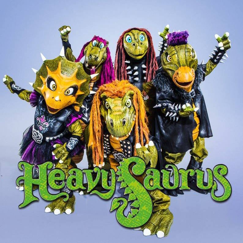 Fotografía promocional de Concierto de Heavysaurus en Wetzlar