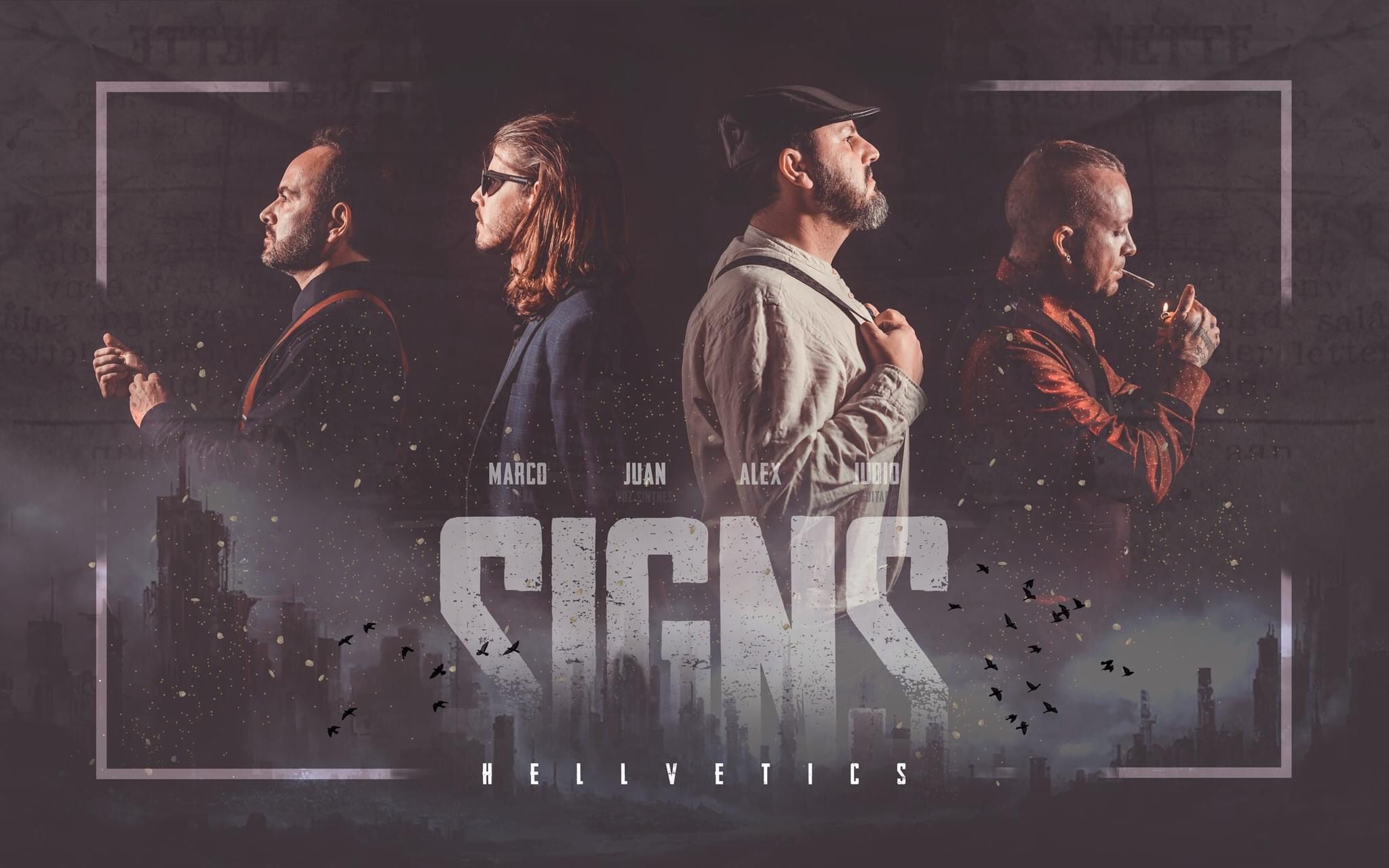 Fotografía promocional de Hellvetics