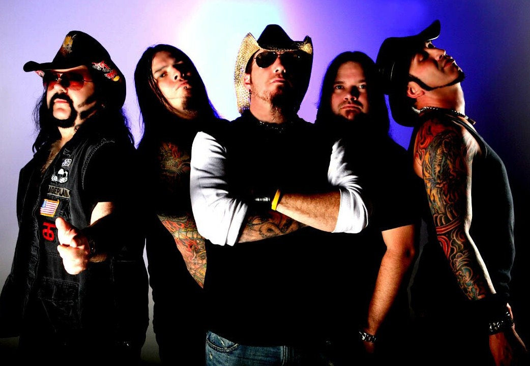 Promotional photograph of Hellyeah.