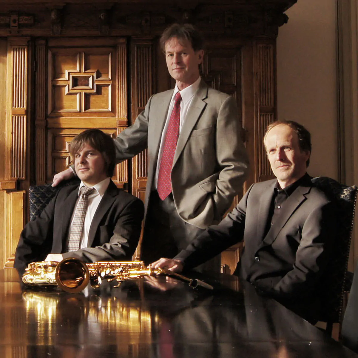 Fotografía promocional de Heribert Leuchter Trio