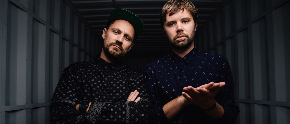 Promotional photograph of Hermitude.