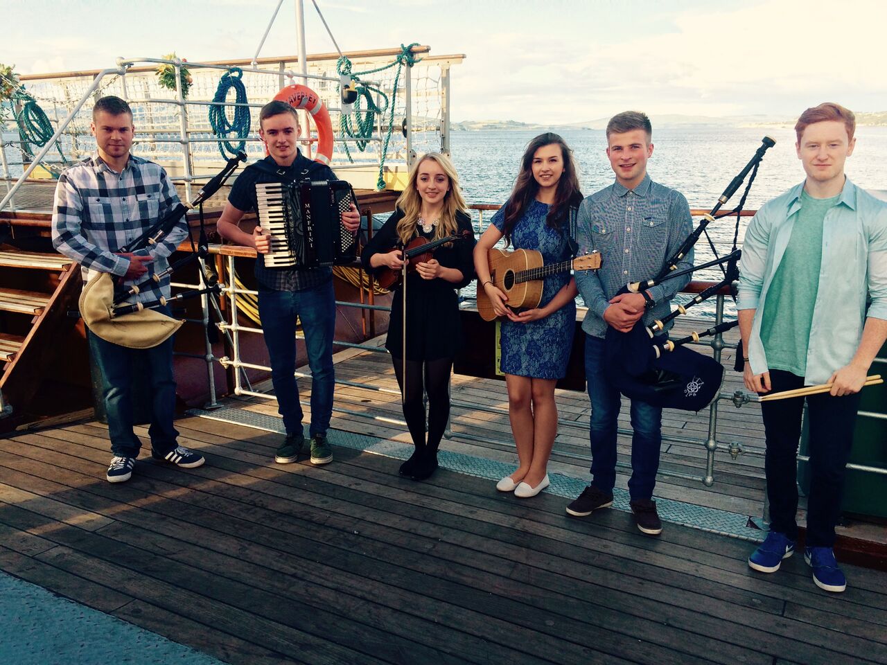 Promotional photograph of Concierto de Heron Valley en Glasgow.