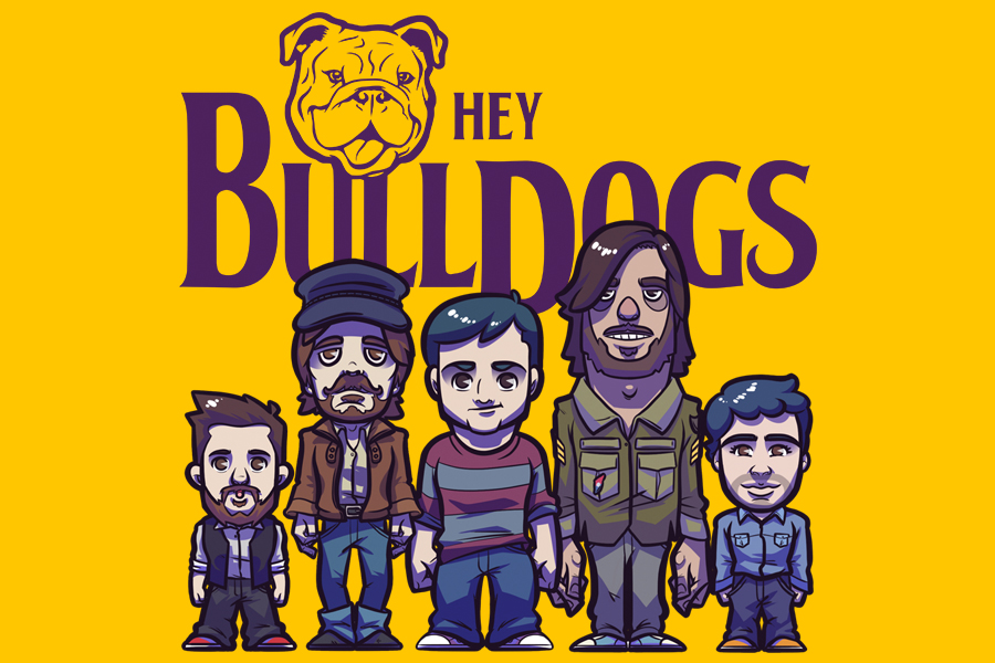 Promofoto von Concierto de Hey Bulldogs en Barcelona.