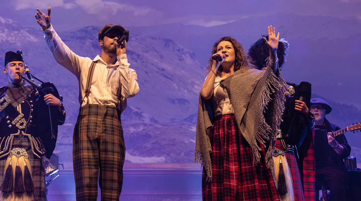 Promofoto von Concierto de Highland Saga en Bremen.