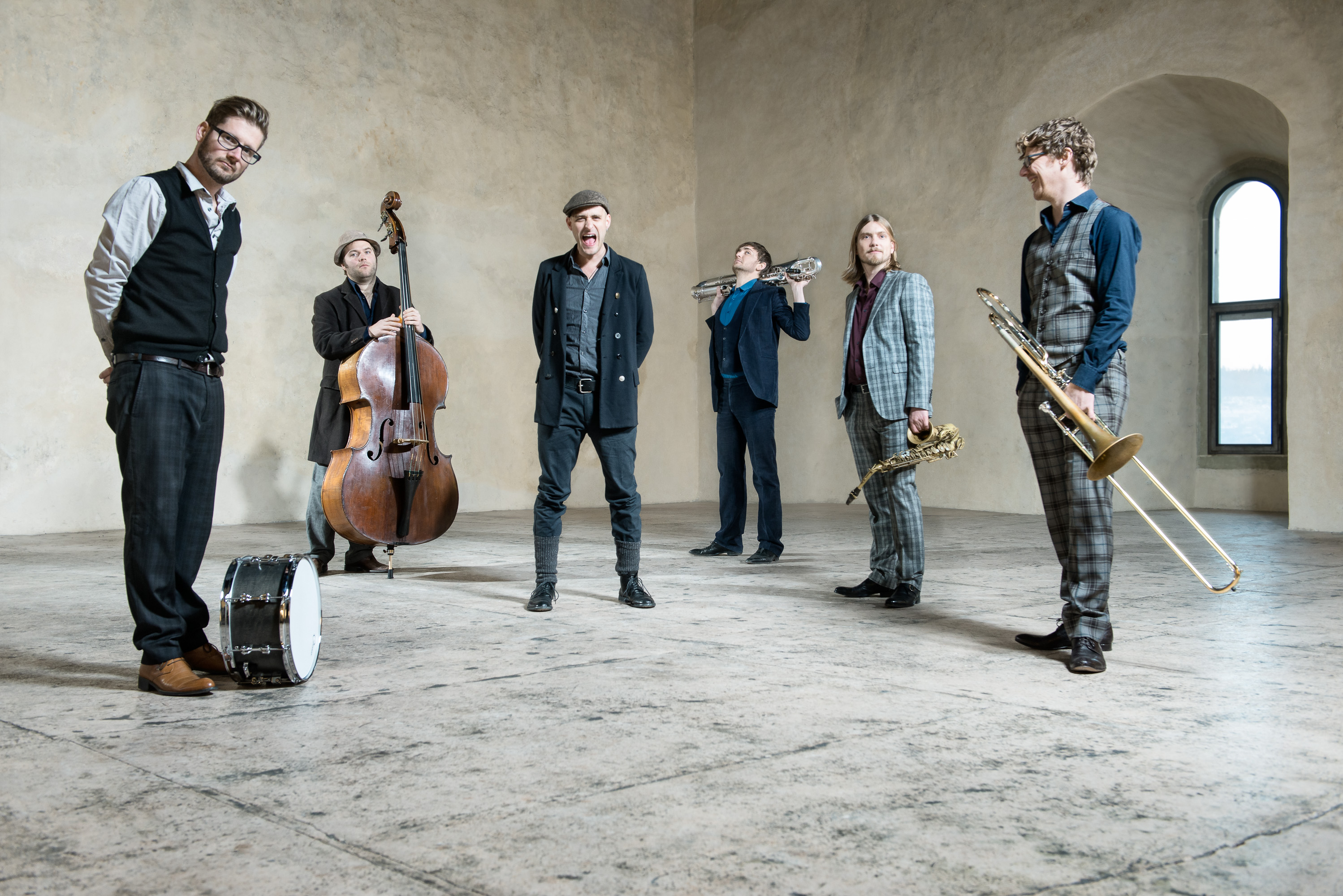 Promofoto von Concierto de Hildegard Lernt Fliegen en Basilea.