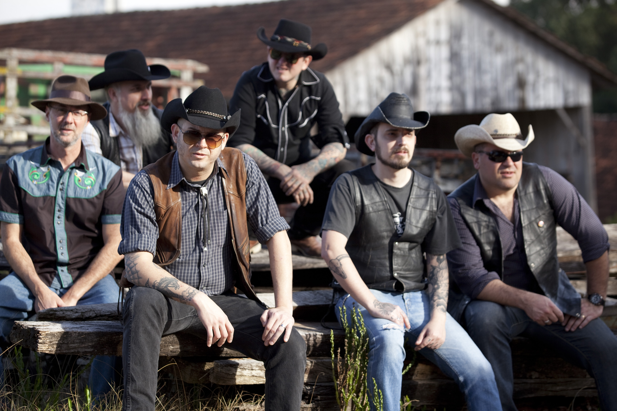 Fotografia promocional de Hillbilly Rawhide.