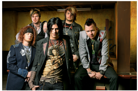 Promotional photograph of Concierto de Hinder en Fort Worth.