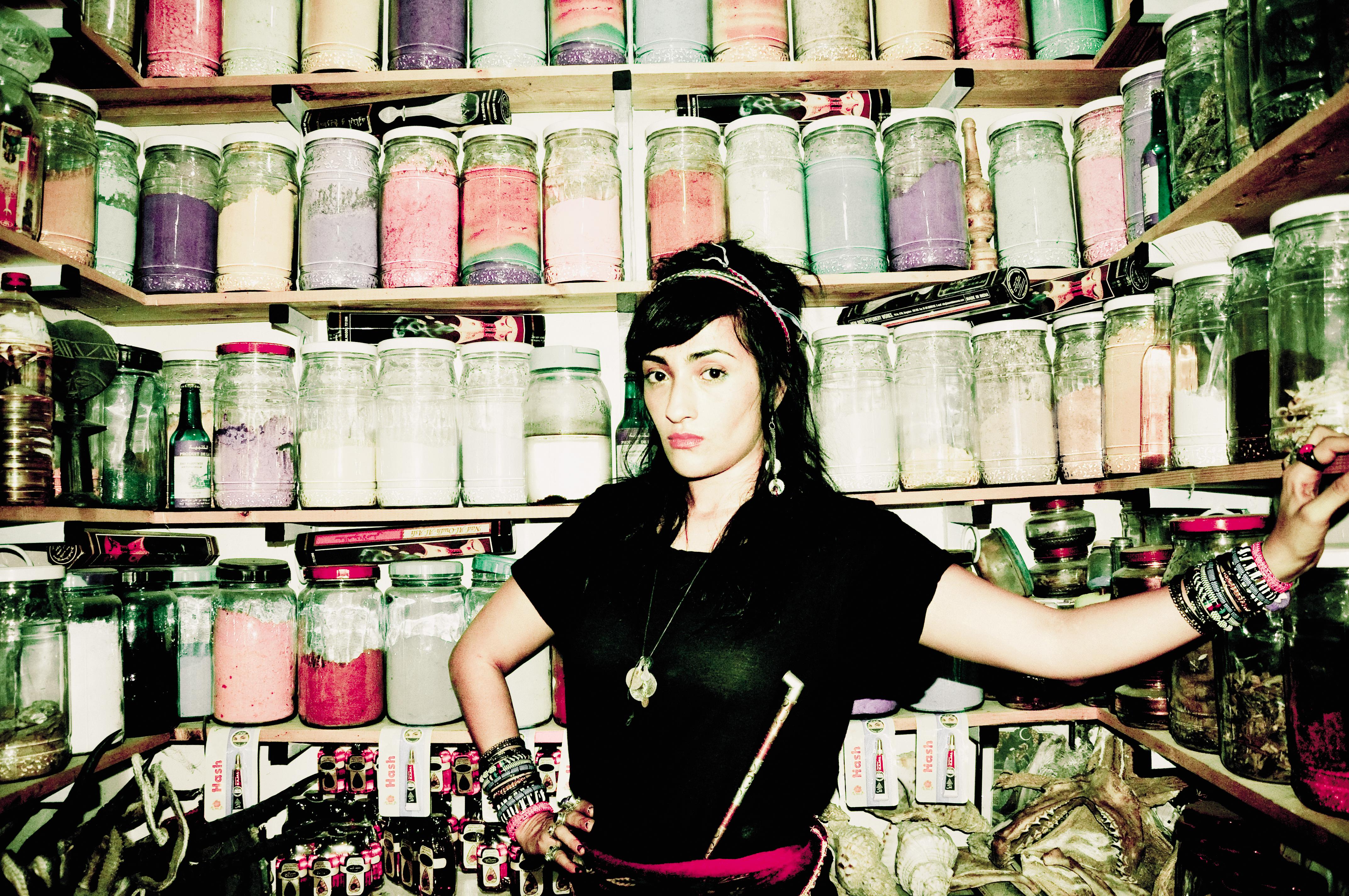 Promotional photograph of Hindi Zahra.