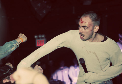 Promotional photograph of Hoax.