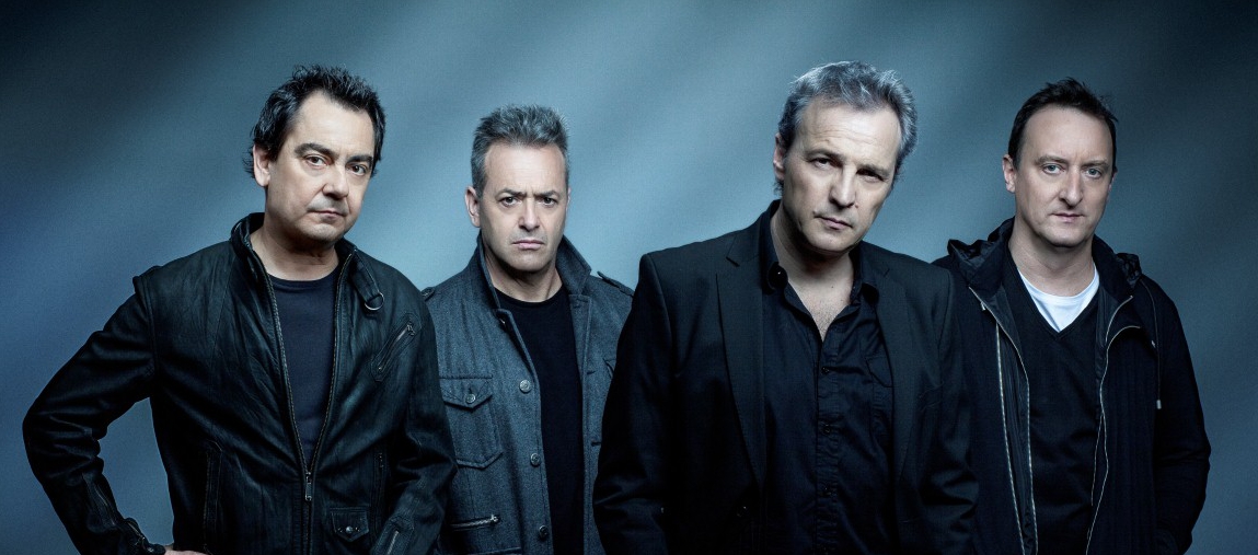 Fotografía promocional de Hombres G