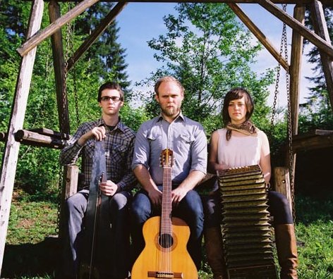 Fotografía promocional de Horse Feathers