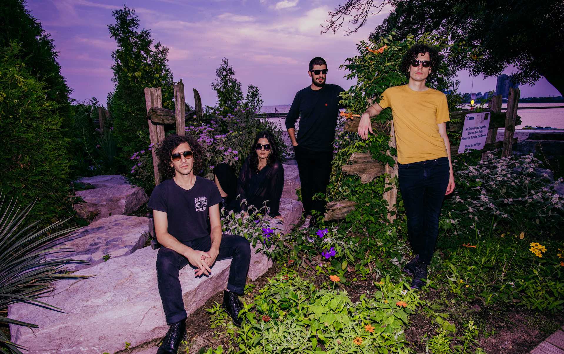 Fotografía promocional de Hot Garbage