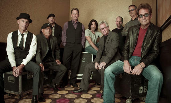 Promotional photograph of Huey Lewis & the News.