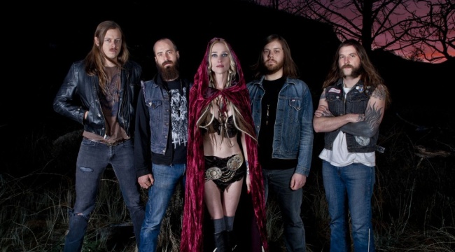 Promotional photograph of Huntress.