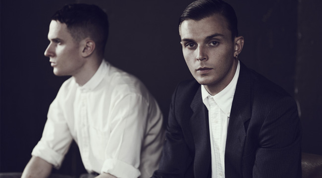 Promotional photograph of HURTS.