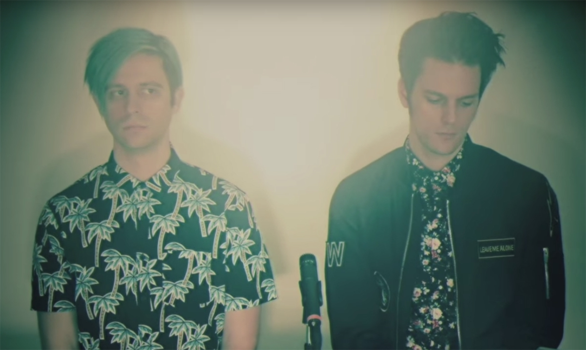 Promotional photograph of I Don't Know How But They Found Me.