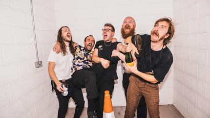 Idles concert in Fortitude Valley