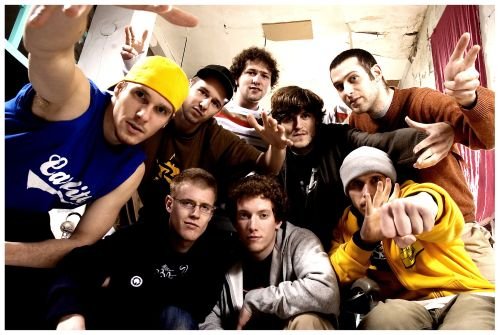 Promofoto von Concierto de Irie Révoltés en Hamburgo.