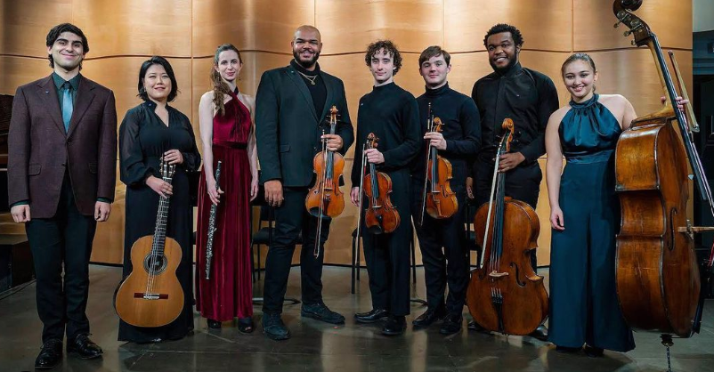 Promotional photograph of Concierto de Isidore String Quartet en Stuttgart.