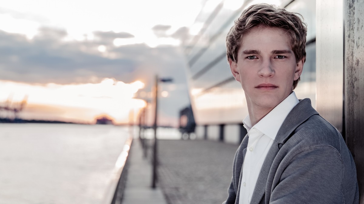 Fotografia promozionale di Concierto de Julia Fischer + Jan Lisiecki en New York.