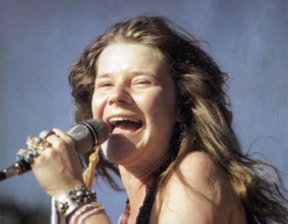 Fotografía promocional de Janis Joplin