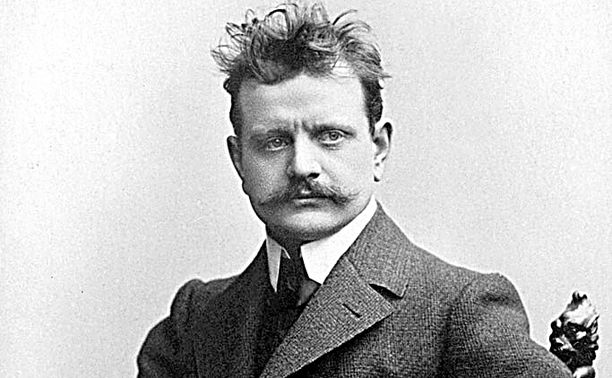 Fotografia promozionale di Jean Sibelius.