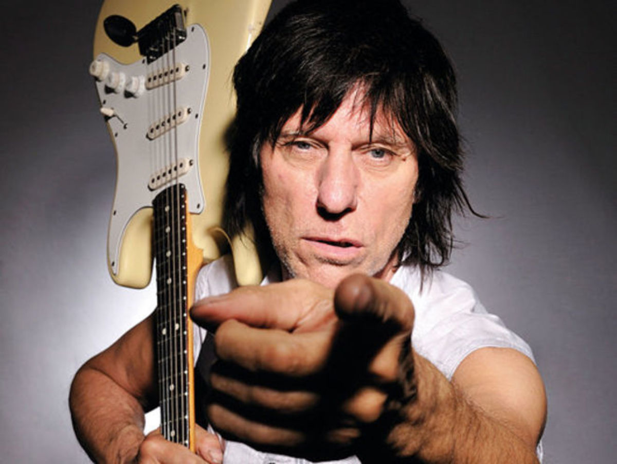 Promotional photograph of Jeff Beck.