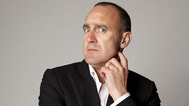 Promotional photograph of Jimeoin.