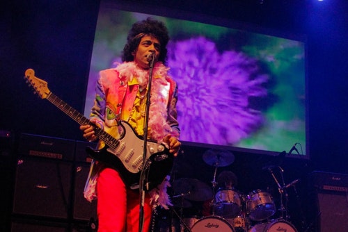 Fotografía promocional de Jimi Hendrix Tribute