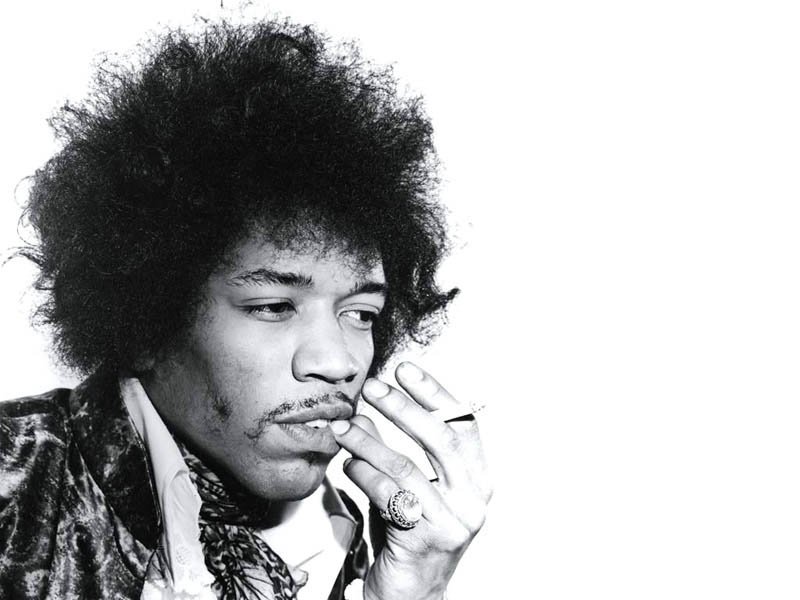 Fotografía promocional de Jimi Hendrix