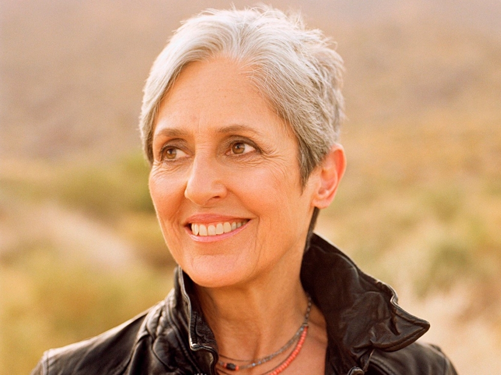 Fotografía promocional de Joan Baez